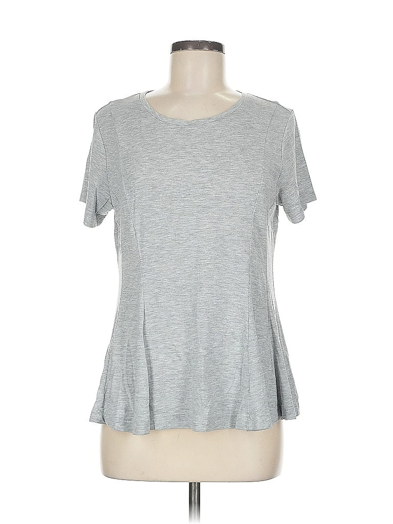 Pre-owned Banana Republic Short Sleeve T-shirt In Gray