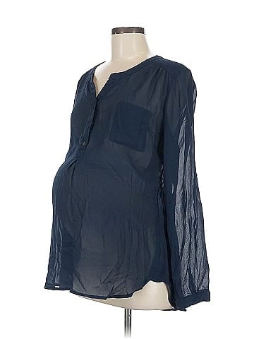 A Pea in the Pod Long Sleeve Blouse (view 1)