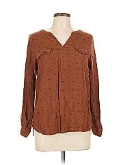 Christopher & Banks Long Sleeve Polo