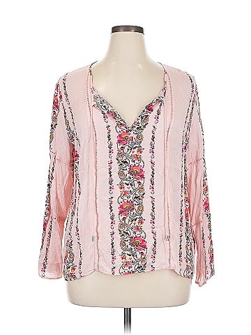 Tribal 3/4 Sleeve Blouse (view 1)