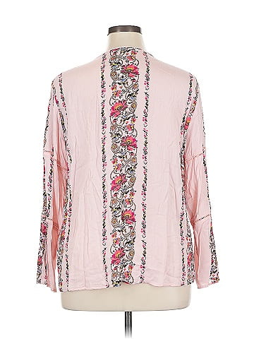 Tribal 3/4 Sleeve Blouse (view 2)