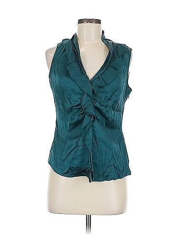 T Tahari Sleeveless Silk Top (view 1)