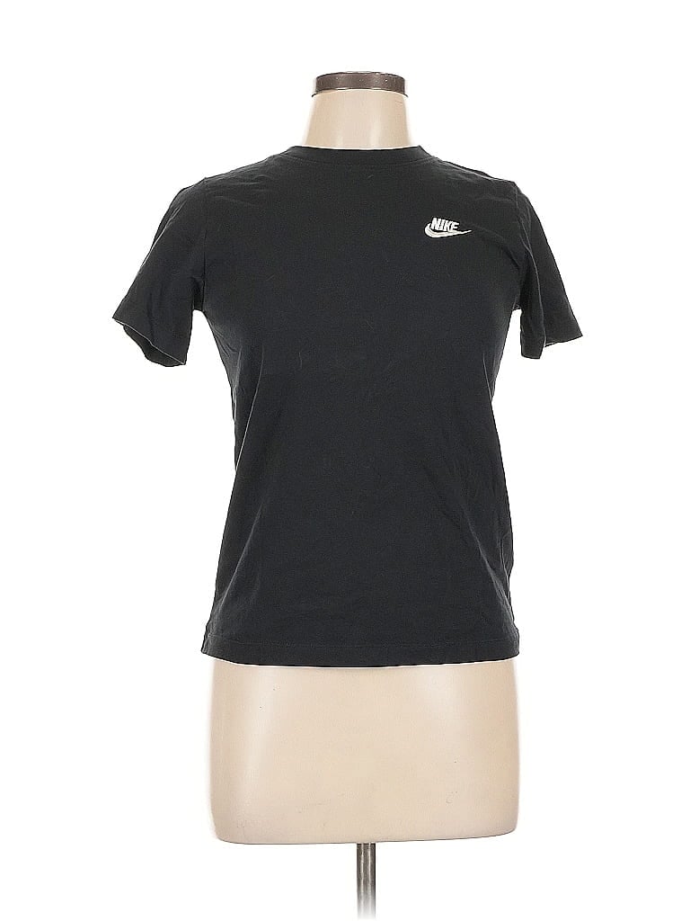 Pre-owned Nike Short Sleeve T-shirt In Black