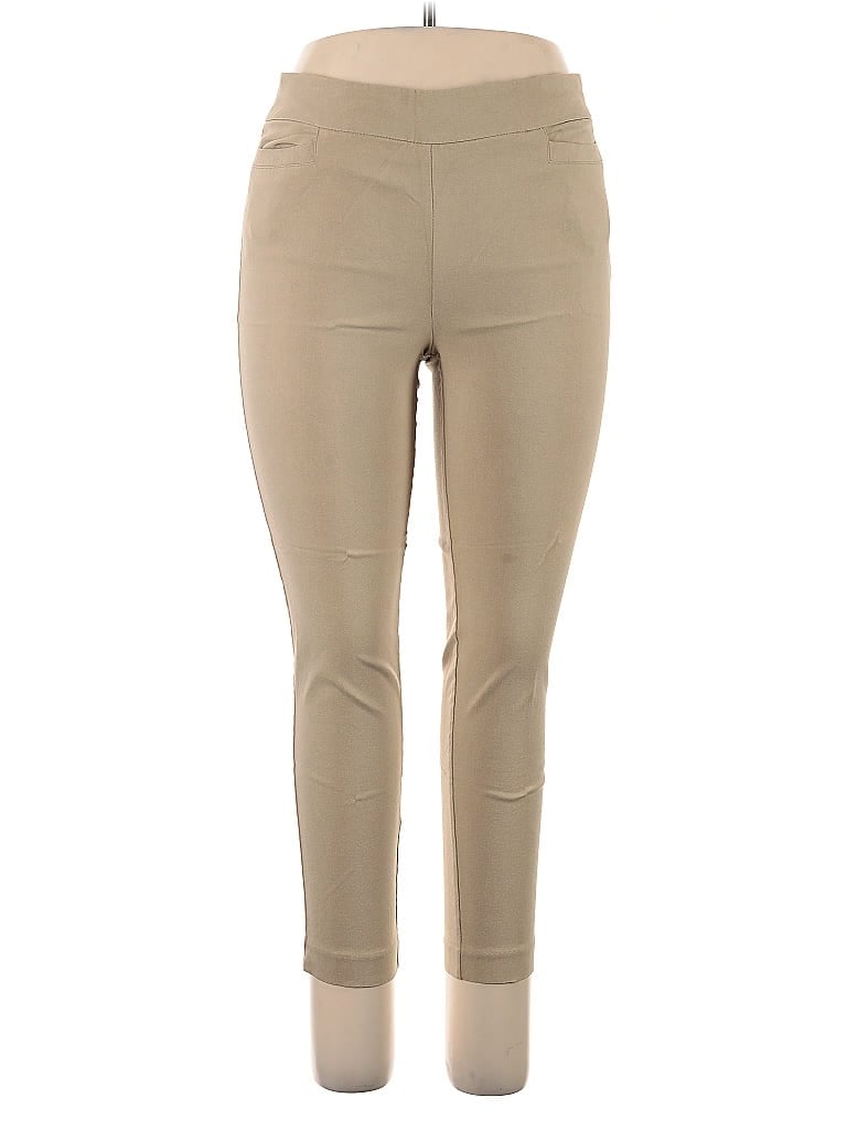 Pre-owned Zac & Rachel Active Pants In Brown