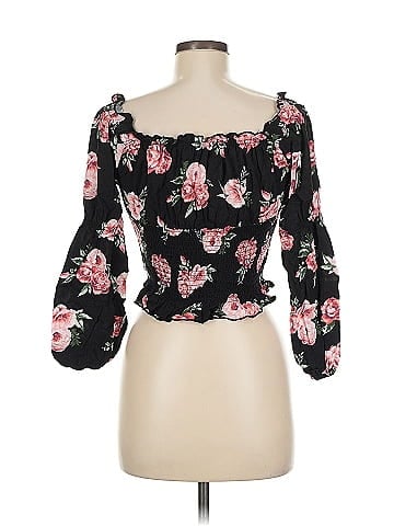 Almost Famous 3/4 Sleeve Blouse (view 2)