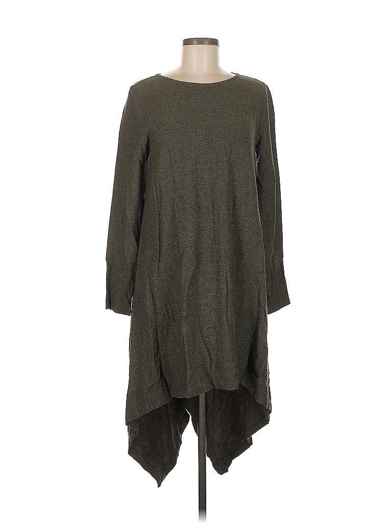 Pre-owned Ronen Chen Casual Dress In Gray