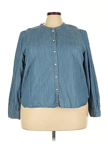 Point Sur 3/4 Sleeve Button-Down Shirt (view 1)