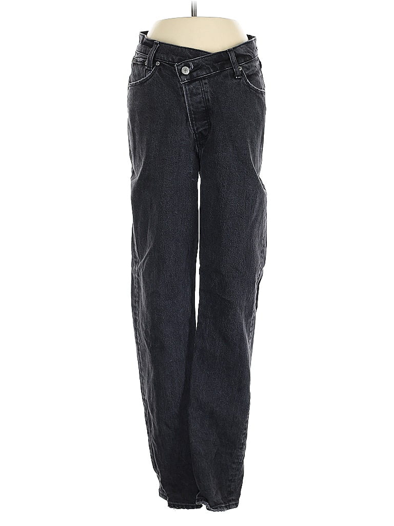 Pre-owned Abercrombie & Fitch Jeans In Gray