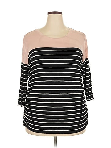 24/7 Maurices 3/4 Sleeve T-Shirt (view 1)