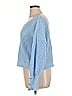 Unbranded 100% Polyester Solid Blue Pullover Sweater Size XL - photo 5