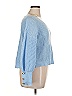 Unbranded 100% Polyester Solid Blue Pullover Sweater Size XL - photo 4