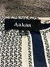 AaKaa 100% Polyester Gray Long Sleeve Blouse Size S - photo 7