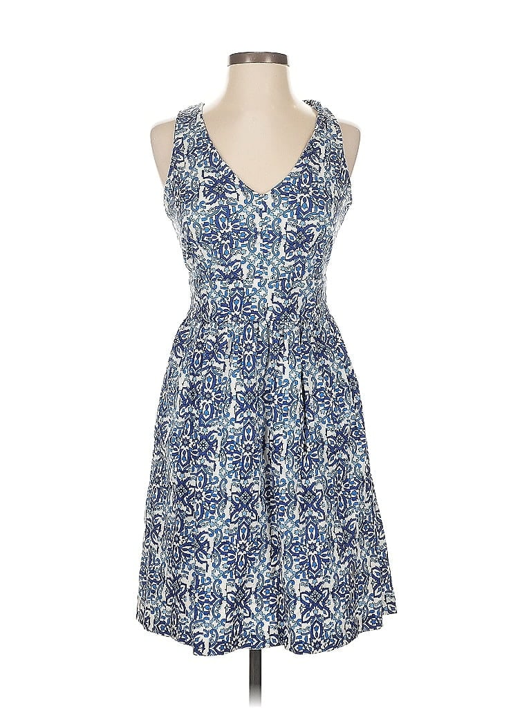 Pre-owned Milly Casual Dress In Blue