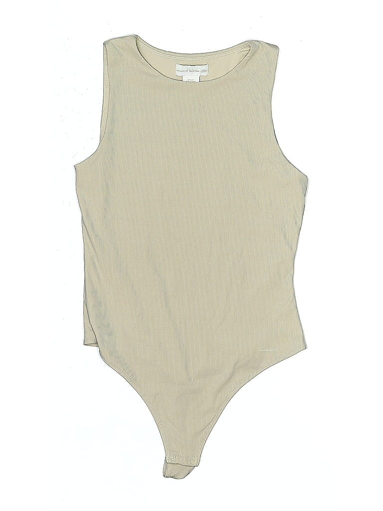 Pre-owned House Of Harlow 1960 Bodysuit In Brown