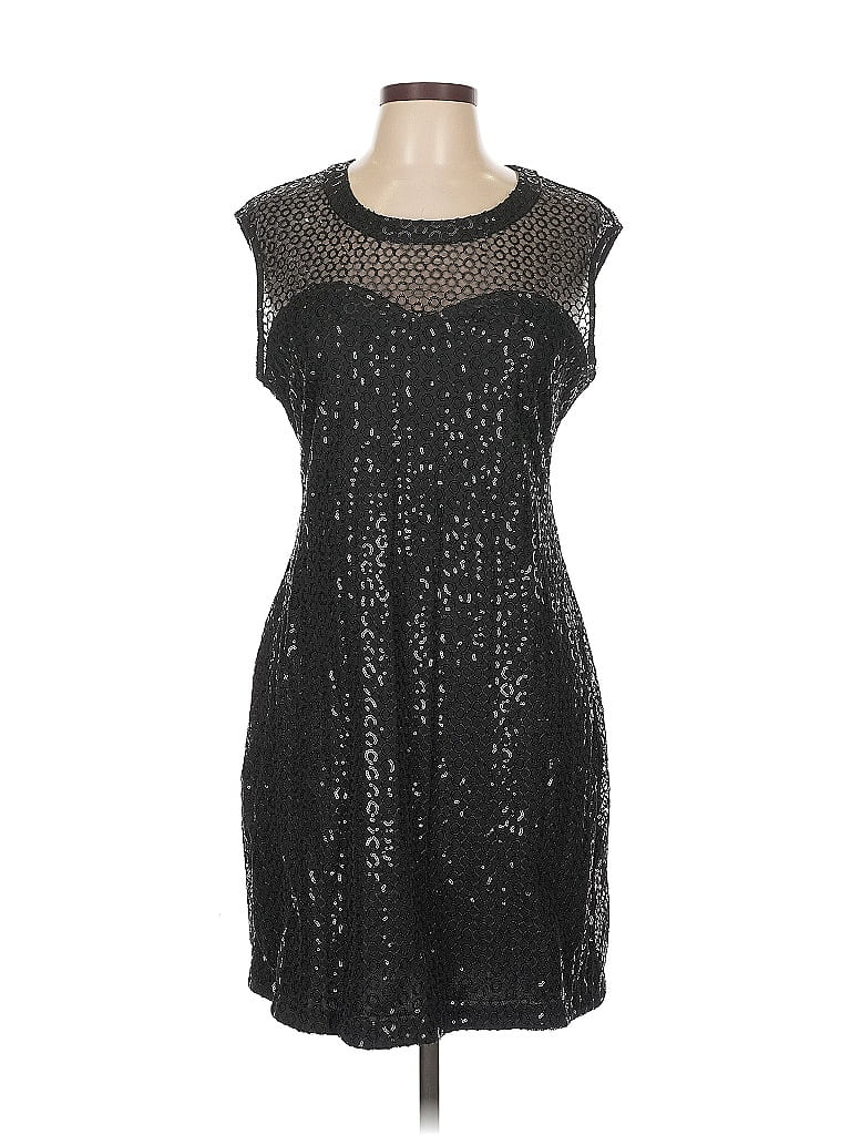 Pre-owned Express Cocktail Dress In Black