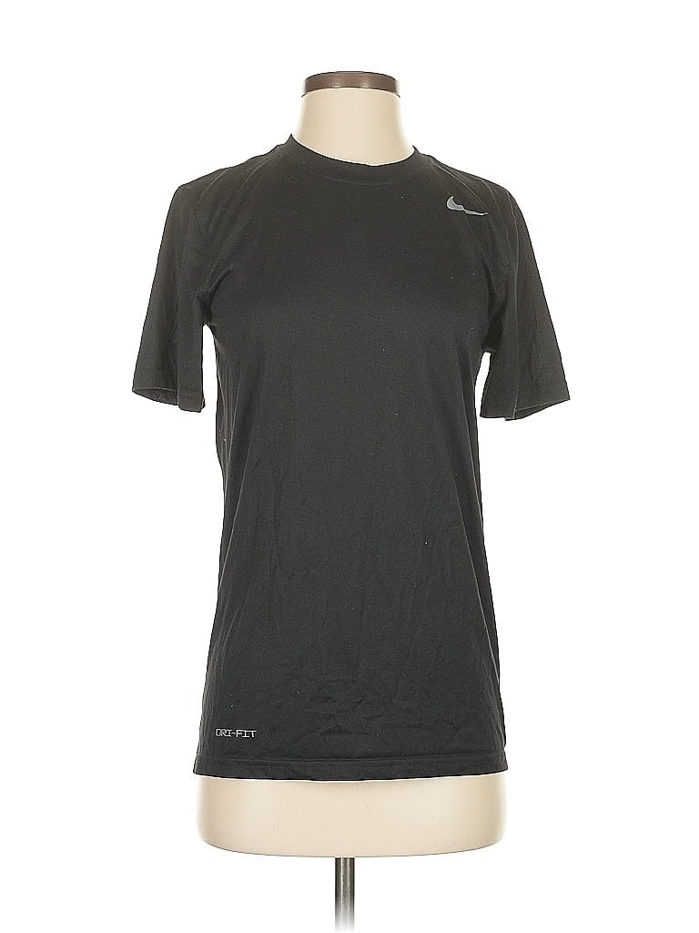 Pre-owned Nike Active T-shirt In Gray