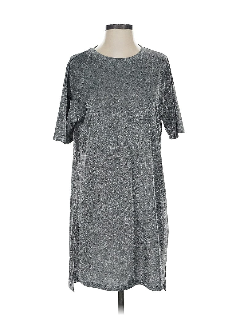 Assorted Brands Casual Dress In Gray