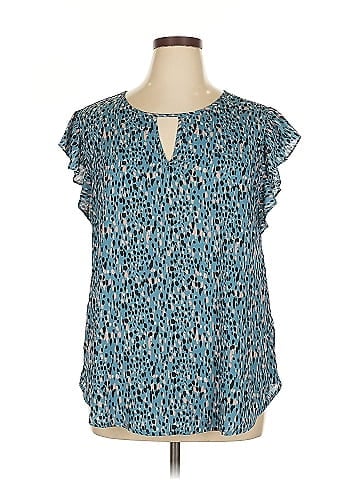 Molly & Isadora Short Sleeve Blouse (view 1)