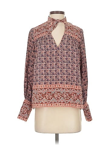 Sea New York Long Sleeve Silk Top (view 1)