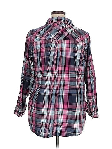 Cj Banks Long Sleeve Button-Down Shirt (view 2)