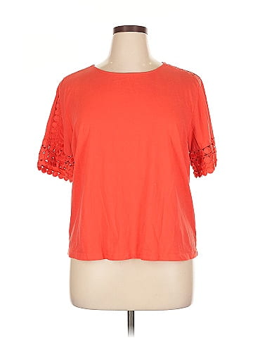 J.Crew Factory Store Short Sleeve Top (view 1)