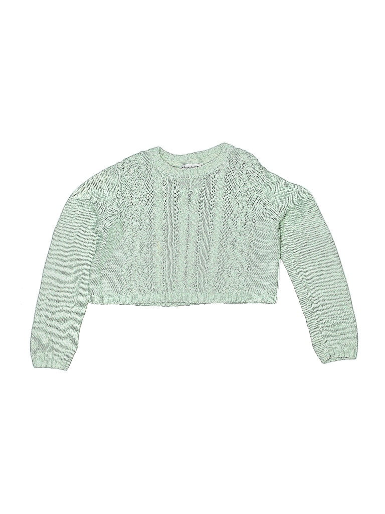Click to view more detailed imagery on our partner's website Pre-owned Cupcakes And Cashmere Kids' Pullover Sweater In Green