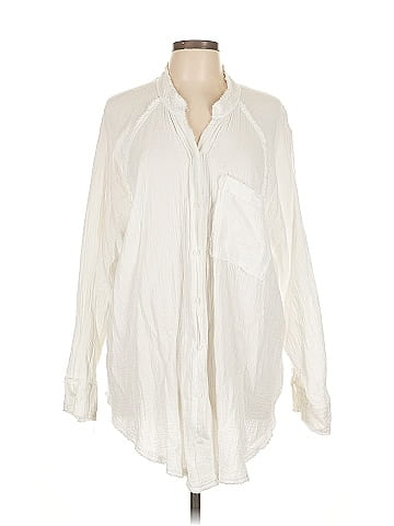 Aerie Long Sleeve Button-Down Shirt (view 1)