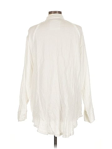 Aerie Long Sleeve Button-Down Shirt (view 2)