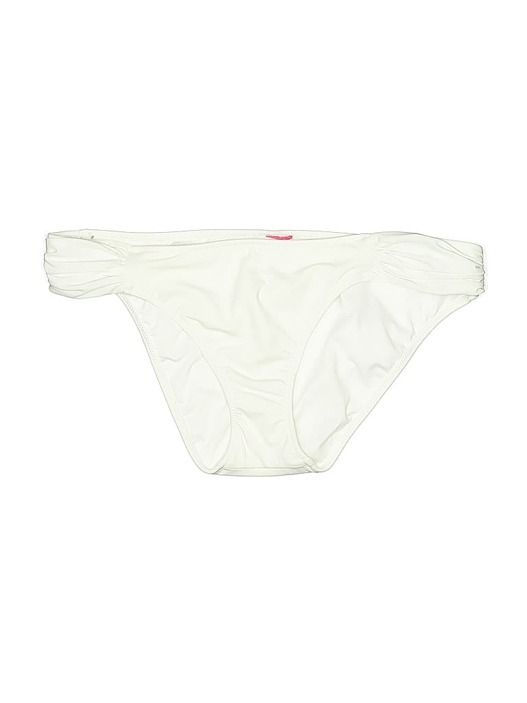 Pre-owned Unbranded Swimsuit Bottoms In White