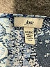 Joie 100% Polyester Blue Long Sleeve Blouse Size XXL - photo 7