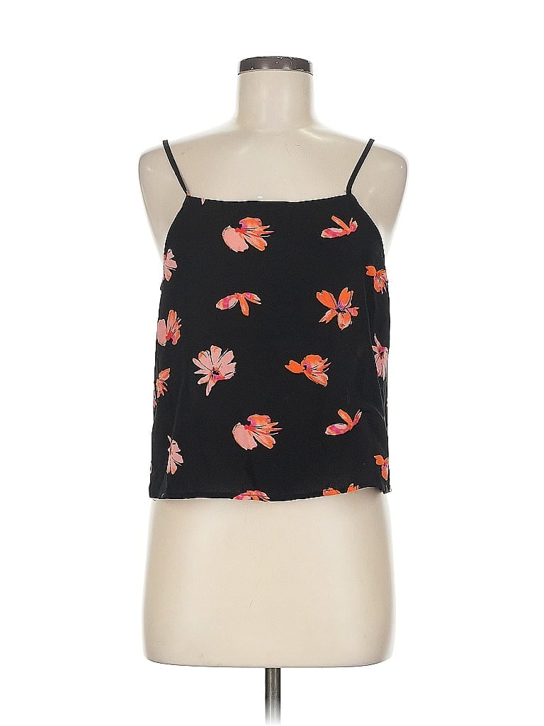 Pre-owned Lush Sleeveless Top Black Halter Neckline Tops