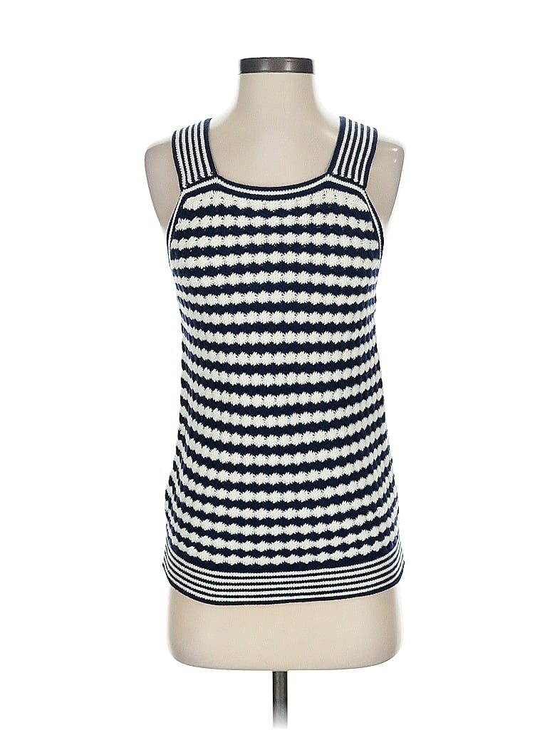Pre-owned Gap Sleeveless Top Blue Square Neckline Tops