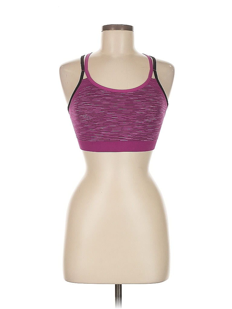 Pre-owned Athletic Works Sports Bra In Purple