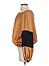Vince Camuto 100% Polyester Brown 3/4 Sleeve Blouse Size S - photo 5