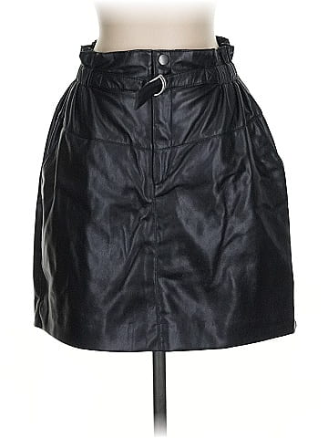 Joie Faux Leather Skirt (view 1)