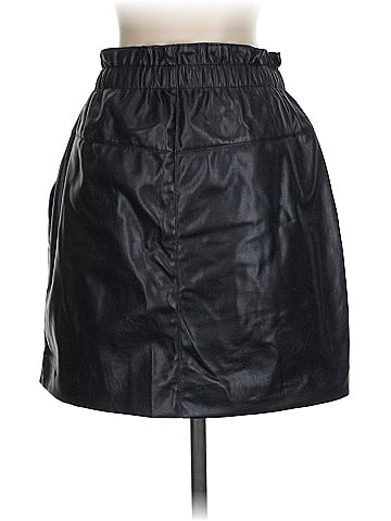 Joie Faux Leather Skirt (view 2)