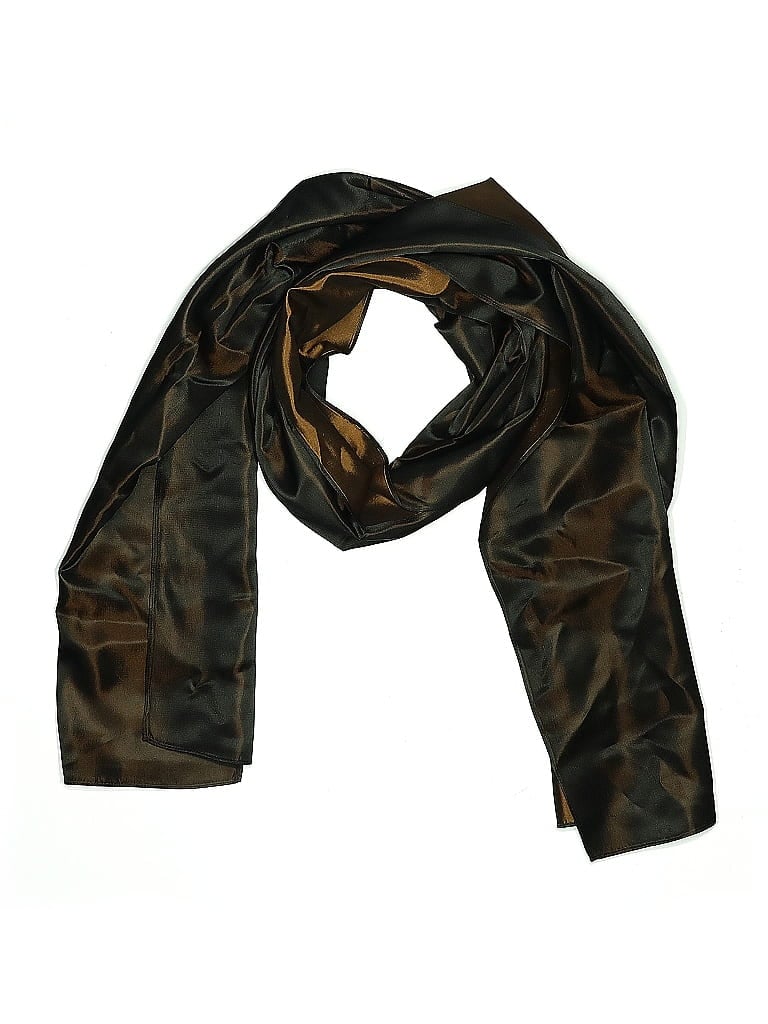 Pre-owned Unbranded Scarf In Brown
