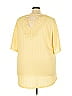 Roaman's Yellow Short Sleeve Top Size 26 - 28 - photo 2