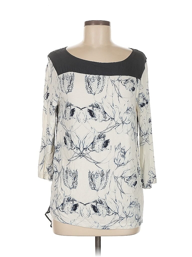 LEIFSDOTTIR Pre-owned 3/4 Sleeve Blouse In White