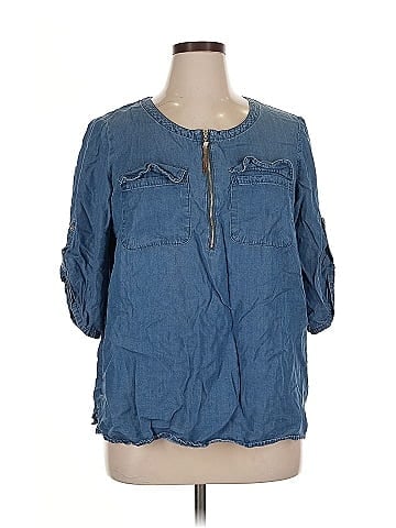 Jones New York 3/4 Sleeve Blouse (view 1)
