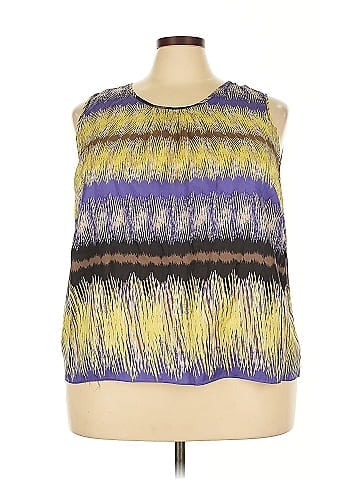 Jones New York Collection Sleeveless Silk Top (view 1)