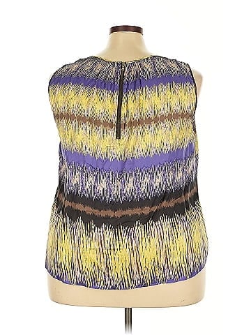 Jones New York Collection Sleeveless Silk Top (view 2)