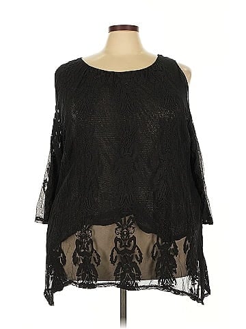 XCVI 3/4 Sleeve Top (view 1)