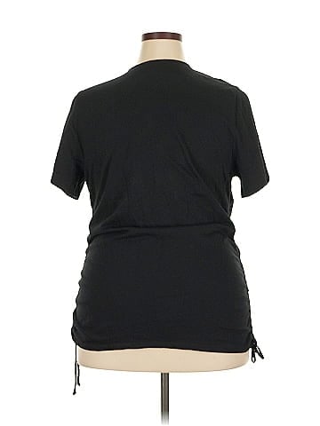 INC International Concepts Short Sleeve Blouse (view 2)