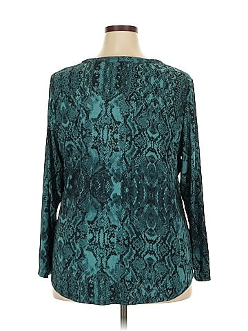 INC International Concepts Long Sleeve Blouse (view 2)