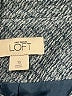 Ann Taylor LOFT Chevron-herringbone Teal Coat Size 10 - photo 6