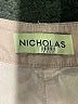 Nicholas 100% Linen Tan Pink Imani Shorts Size 4 - photo 3