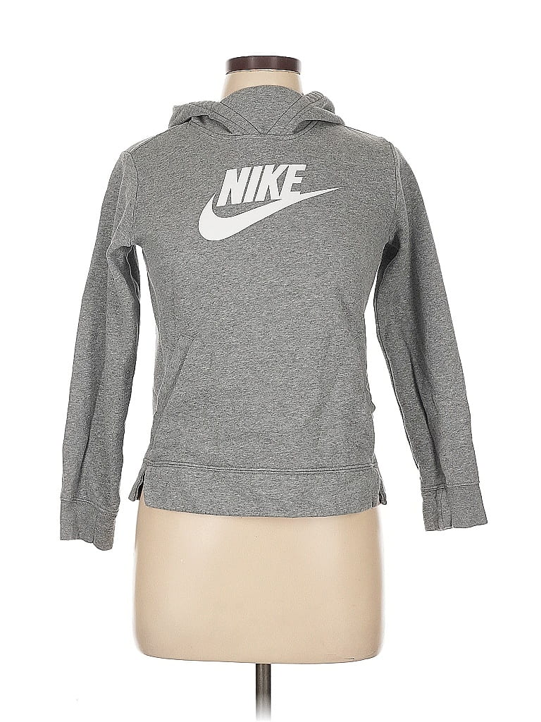 Pre-owned Nike Sweatshirt In Gray