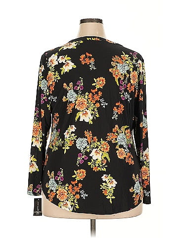 INC International Concepts Long Sleeve Blouse (view 2)