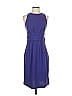 St. John Solid Purple Cocktail Dress Size 2 - photo 1
